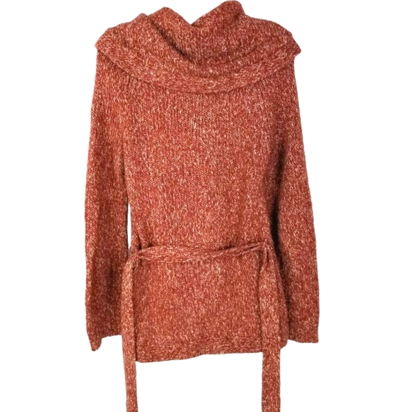 Sleeping on Snow Anthropologie Cozy Marled Sweater Chunky Knit - Picture 4 of 6